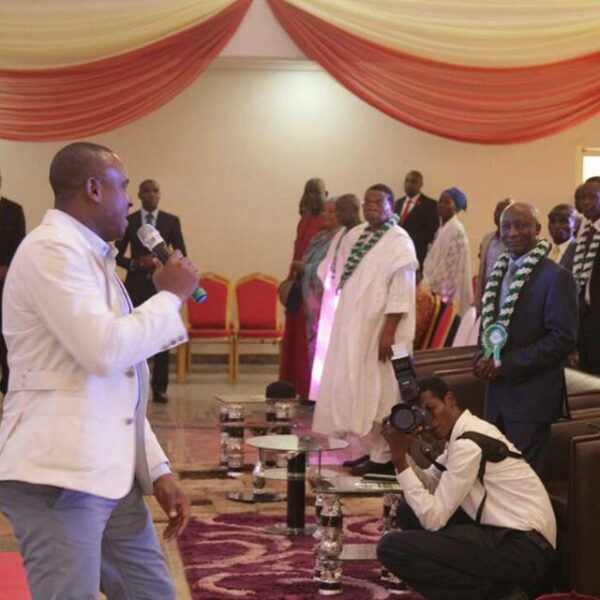 SEGUN PERFOMANCE AT NAT'L CHRISTIAN LEADERSHIP AWARD